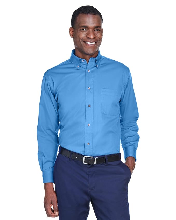 Long-Sleeve Twill Shirt